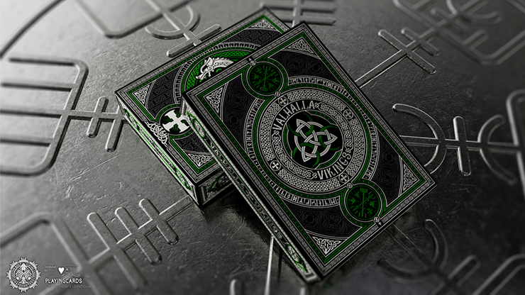 Valhalla Viking Emerald Special Playing Cards Gamblers Warehouse bei Deinparadies.ch