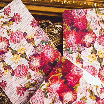Van Gogh Asters & Phlox (Numbered- Seal) Playing Cards
