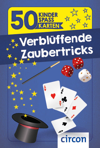 Verblüffende Zaubertricks | 50 Kinderspasskarten