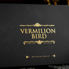 Cofanetto in oro nero con uccello vermiglio | Carte da gioco dell'Arca