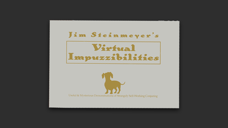 Virtual Impuzzibilities by Jim Steinmeyer Hahne Publications Deinparadies.ch