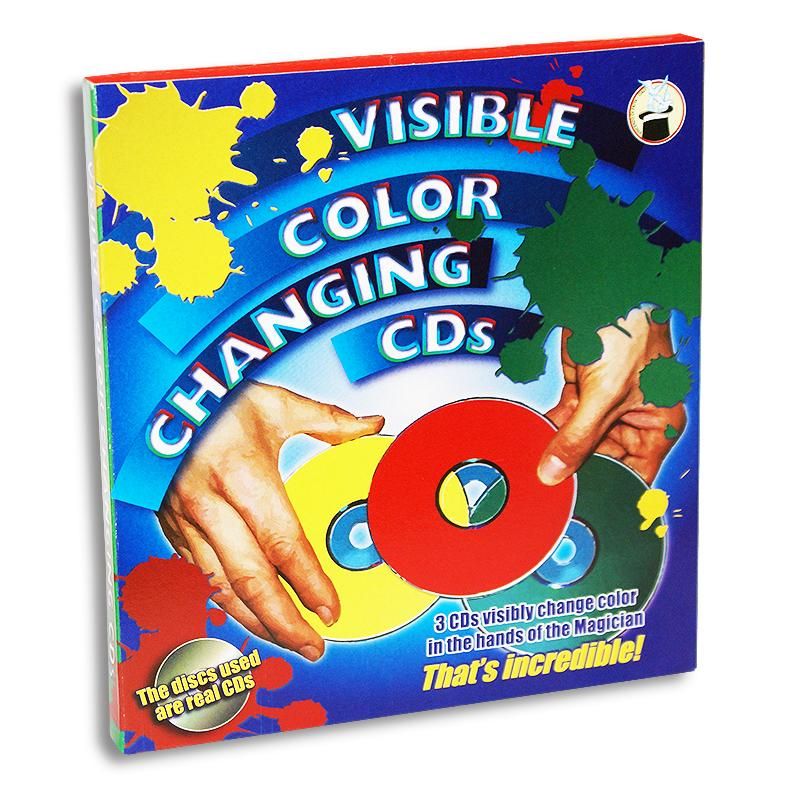 Visible Color Changing CDs-Difatta Magic-Deinparadies.ch