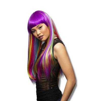 Vivid Rainbow Downtown Diva Wig | Manic Panic Manic Panic at Deinparadies.ch