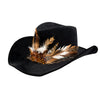 Voodoo Wizard Bakulu Hat with Feather Boland Case Deinparadies.ch