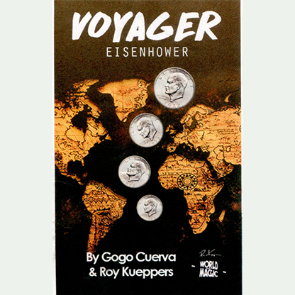Voyager US Eisenhower Dollar (Gimmick and Online Instruction) | GoGo Cuerva Roy Kueppers bei Deinparadies.ch