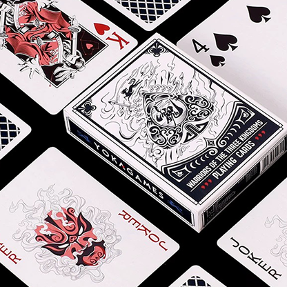 Warriors Of Three Kingdoms (Blue) Playing Cards | YOKAGAME-David Jon-Deinparadies.ch