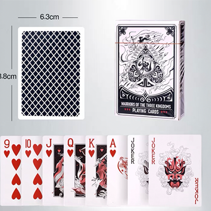 Warriors Of Three Kingdoms (Blue) Playing Cards | YOKAGAME-David Jon-Deinparadies.ch