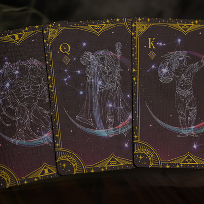 Warriors of the Stars: Zodiac Playing Cards (Morning Sun) | Blue Moon Co.-Room One-Deinparadies.ch