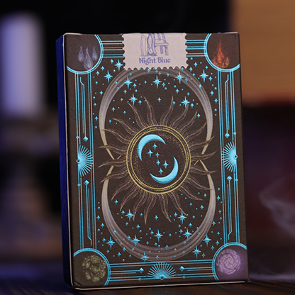 Warriors of the Stars: Zodiac Playing Cards (Night Blue) | Blue Moon Co.-Room One-Deinparadies.ch