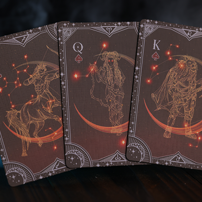 Warriors of the Stars: Zodiac Playing Cards (Night Blue) | Blue Moon Co.-Room One-Deinparadies.ch