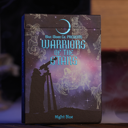 Warriors of the Stars: Zodiac Playing Cards (Night Blue) | Blue Moon Co.-Room One-Deinparadies.ch