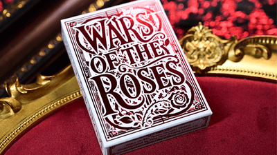 Wars of the Roses (2nd Edition Red Tuck- Gilded ) Playing Cards-Secret Factory-Deinparadies.ch
