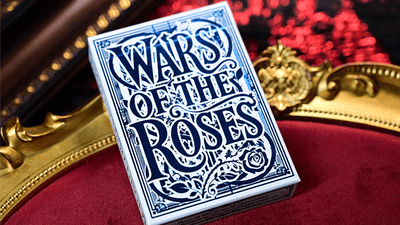 Wars of the Roses (Blue Tuck-2nd Edition Edge-dyed) Playing Cards-Secret Factory-Deinparadies.ch