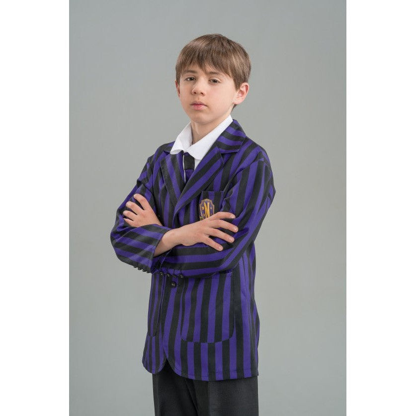 Wednesday© school uniform black/purple | Boys Chaks at Deinparadies.ch