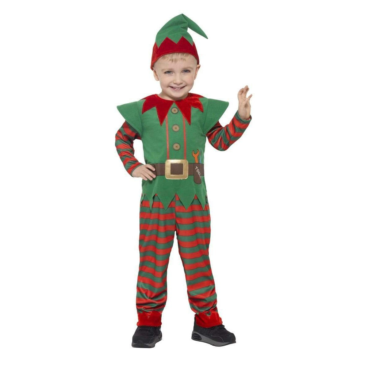 Costume da elfo natalizio per bambini T2 Smiffys a Deinparadies.ch