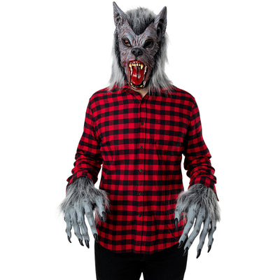 Werwolf Set mit Maske und Handschuhen-Wicked-Deinparadies.ch