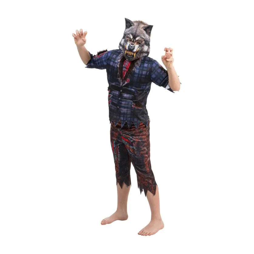Werwolfkostüm mit Maske | Kinder-Chaks-Deinparadies.ch