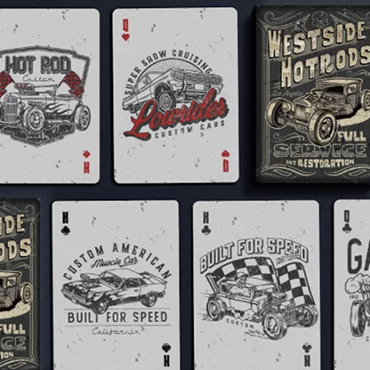 Westside Hotrods Playing Cards-David Jon-Deinparadies.ch