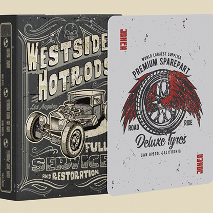 Westside Hotrods Playing Cards-David Jon-Deinparadies.ch
