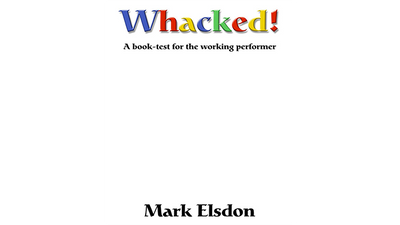 Whacked Book Test by Mark Elsdon - ebook Magic Tao at Deinparadies.ch