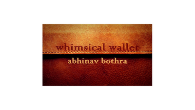 Whimsical Wallet by Abhinav Bothra - - Video Download Abhinav Bothra at Deinparadies.ch