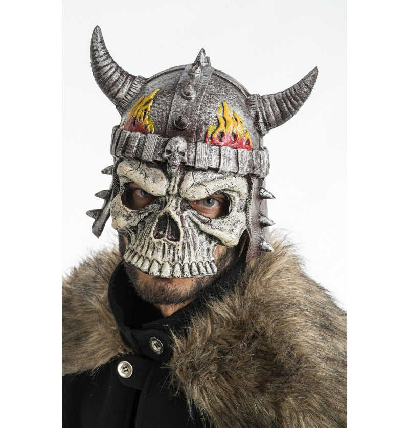 Wikingerhelm mit Totenkopf und Hörnern-Chaks-Deinparadies.ch