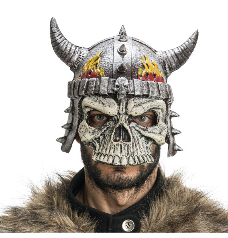 Wikingerhelm mit Totenkopf und Hörnern-Chaks-Deinparadies.ch