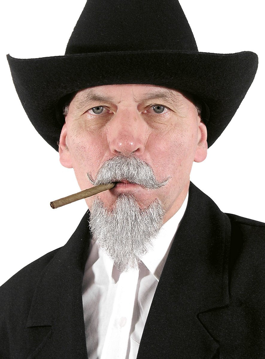 Wilhelm Schnurrbart Echthaar blond-Metamorph-Deinparadies.ch