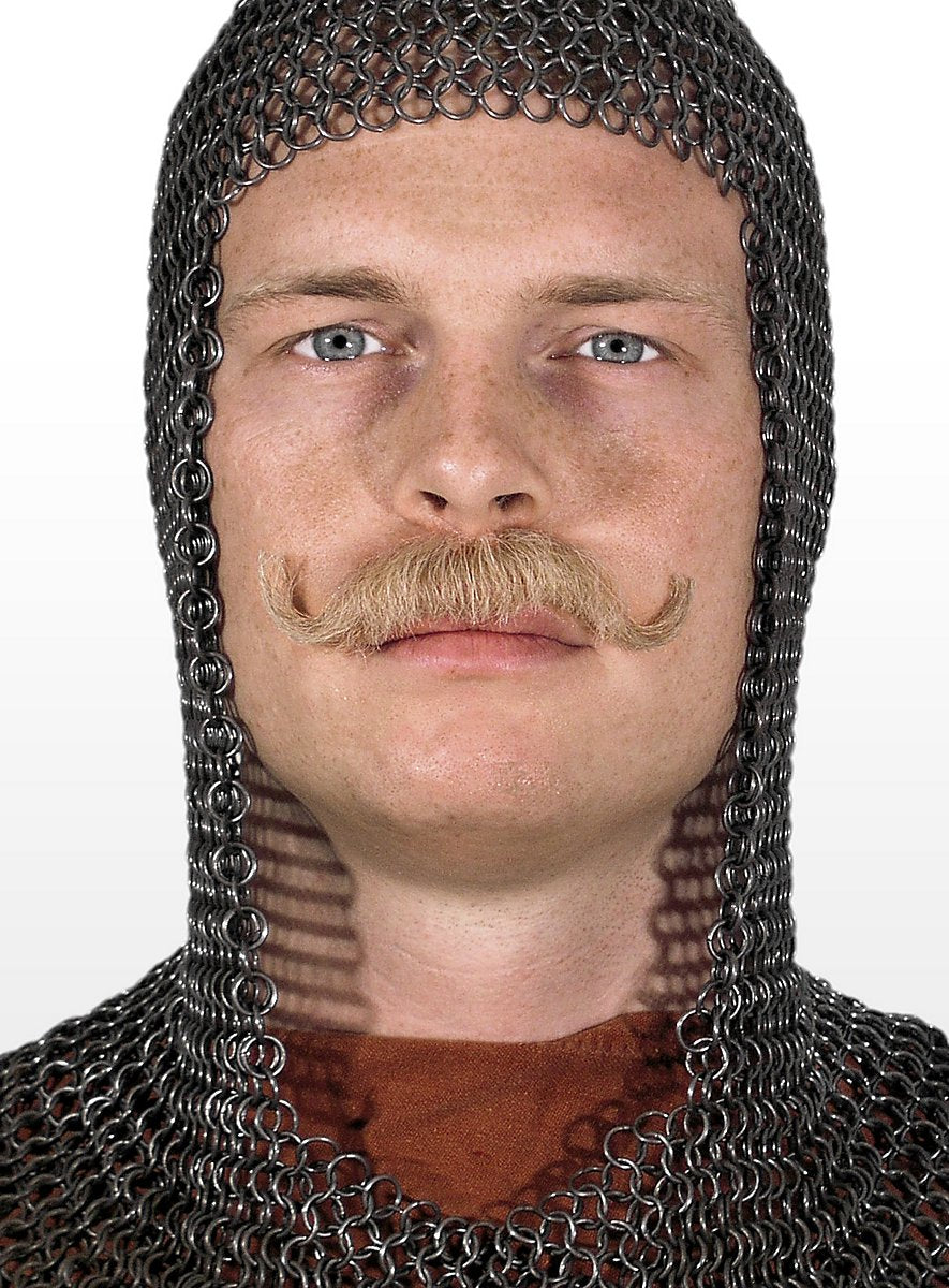 Wilhelm Schnurrbart Echthaar blond-Metamorph-Deinparadies.ch