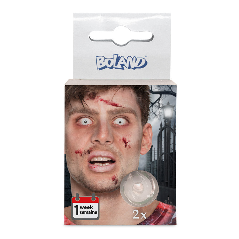 Weekly contact lenses colored Zombie Boland at Deinparadies.ch