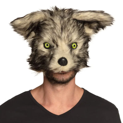 Wolfmaske aus Plüsch-Boland-Deinparadies.ch