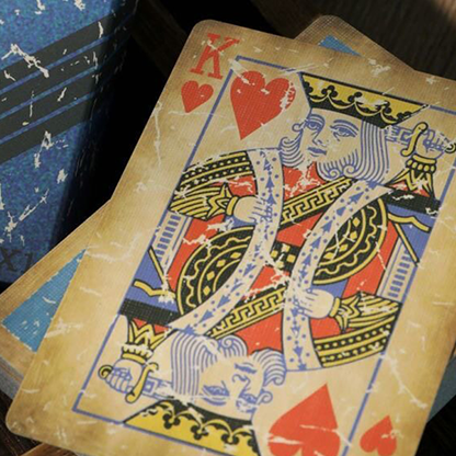 X1 Retro Blue Playing Cards-TCC GLOBAL CO. LIMITED-Deinparadies.ch