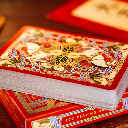 Year of the Horse (Red) Playing Cards | TCC Fashion-TCC PLAYING CARDS CO. LIMITED-Deinparadies.ch