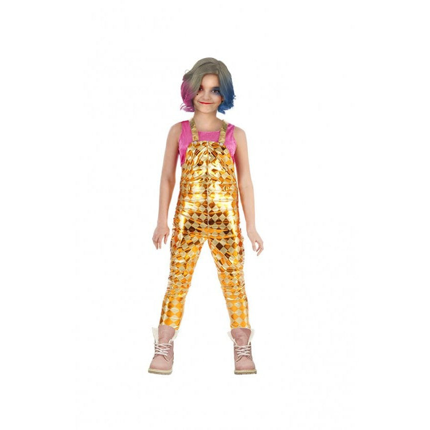 Young Mrs Crazy women's costume gold/pink Chaks at Deinparadies.ch
