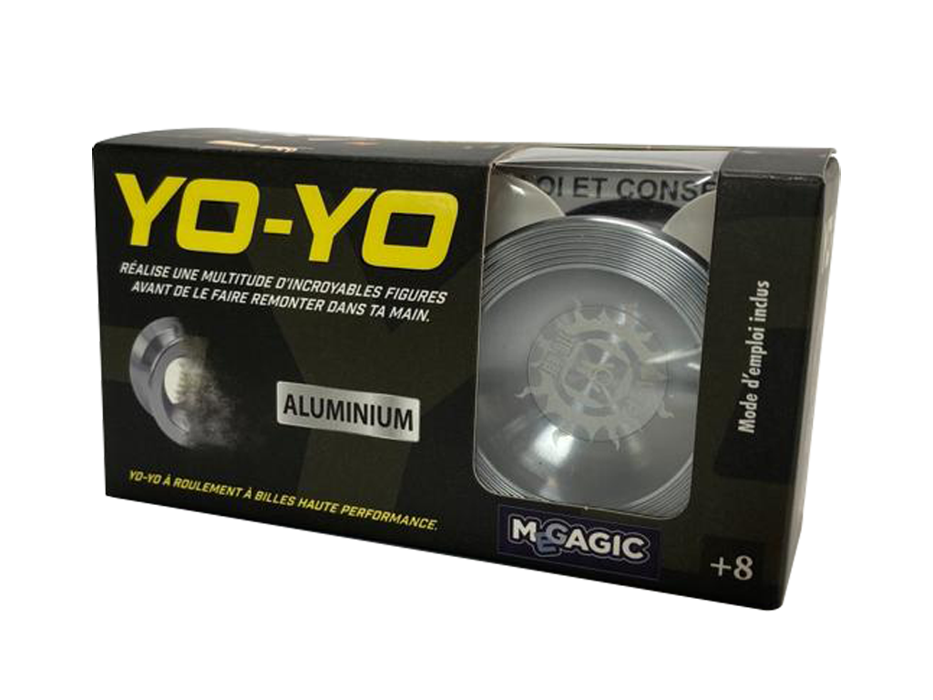 Yoyo Aluminium Pro | silber-Megagic-Deinparadies.ch