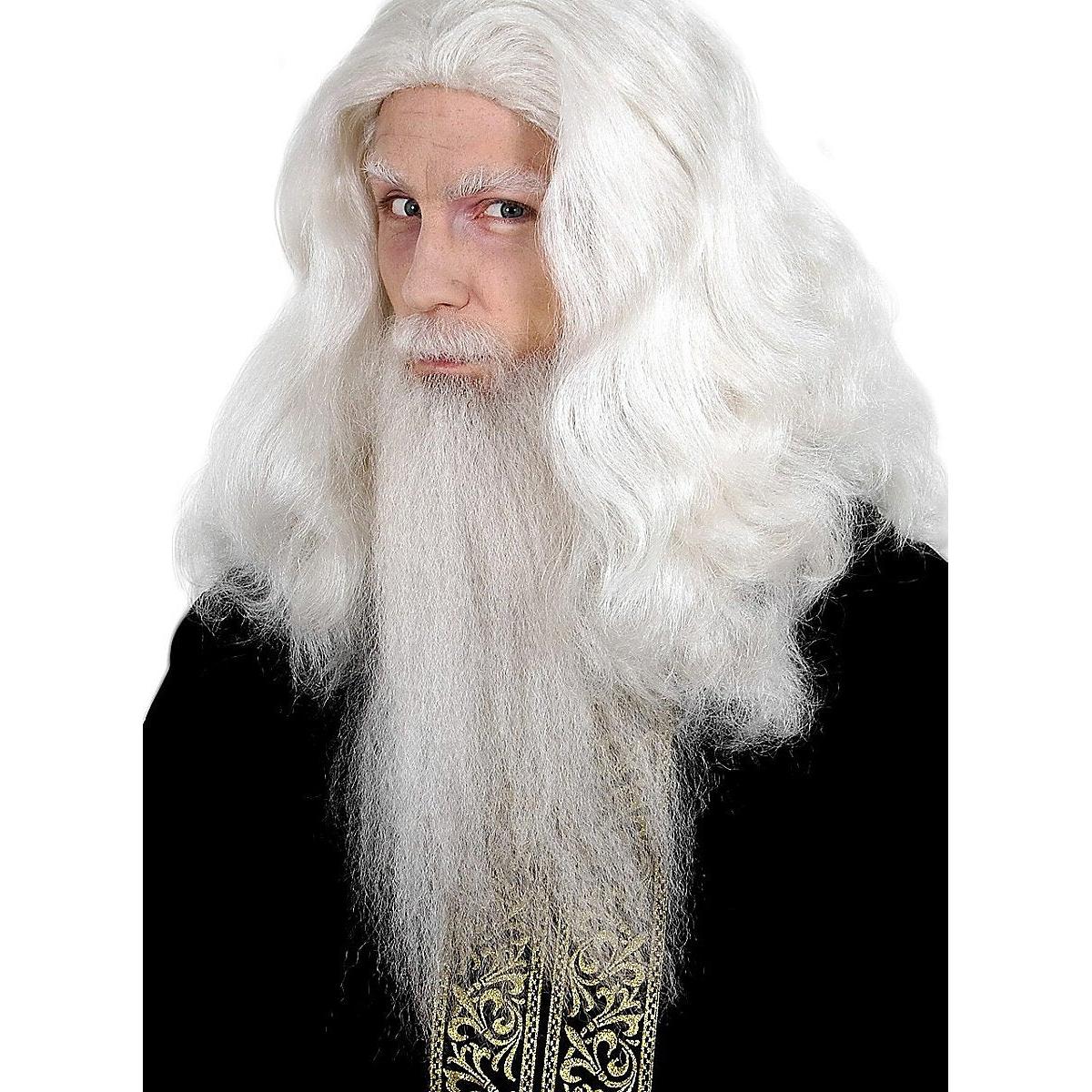 Zauberer Bartkombination | Echthaar braun-Metamorph-Deinparadies.ch