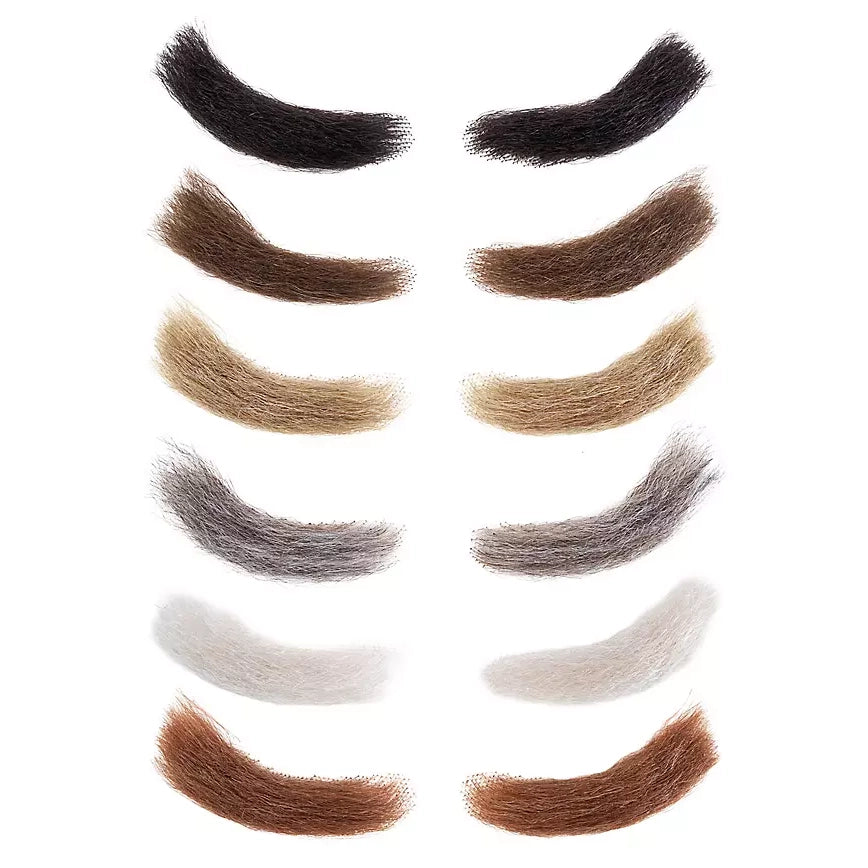 Zauberer Echthaar Augenbrauen | weiss-Metamorph-Deinparadies.ch