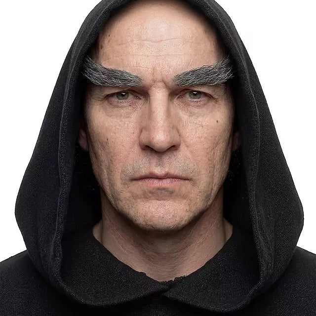 Zauberer Echthaar Augenbrauen | weiss-Metamorph-Deinparadies.ch