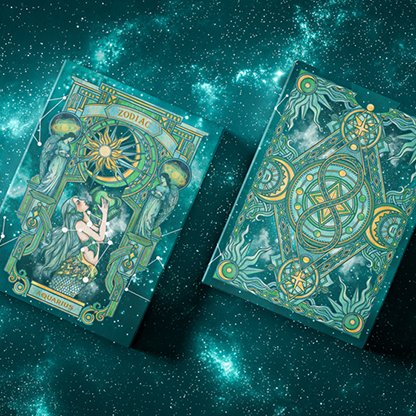 Zodiac (Aquarius) Luminous Edition Playing Cards | TCC-TCC GLOBAL CO. LIMITED-Deinparadies.ch