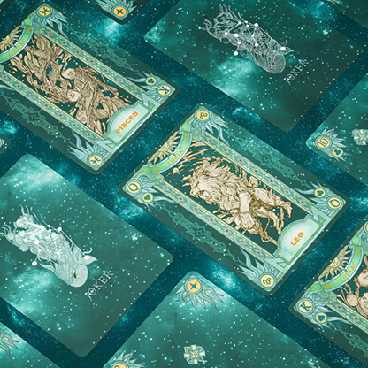 Zodiac (Aquarius) Luminous Edition Playing Cards | TCC-TCC GLOBAL CO. LIMITED-Deinparadies.ch