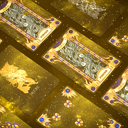 Zodiac (Taurus) Luminous Edition Playing Cards | TCC-TCC PLAYING CARDS CO. LIMITED-Deinparadies.ch