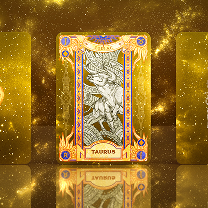 Zodiac (Taurus) Luminous Edition Playing Cards | TCC-TCC PLAYING CARDS CO. LIMITED-Deinparadies.ch