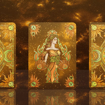 Zodiac (Virgo) Luminous Edition Playing Cards | TCC-TCC PLAYING CARDS CO. LIMITED-Deinparadies.ch
