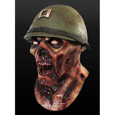 Zombiesoldat mit Helm Maske Maskworld bei Deinparadies.ch
