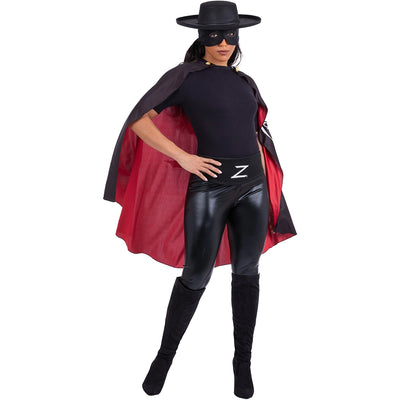 Zorro Kostümzubehör Set-Smiffys-Deinparadies.ch