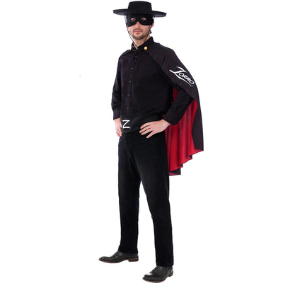 Zorro Kostümzubehör Set-Smiffys-Deinparadies.ch