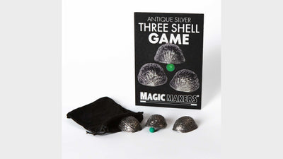 Juego de tres conchas | Cáscaras de nuez | Antiguos creadores de magia de plata Deinparadies.ch