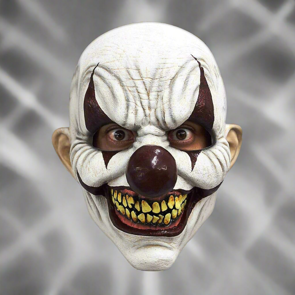 Maschera da clown diabolica