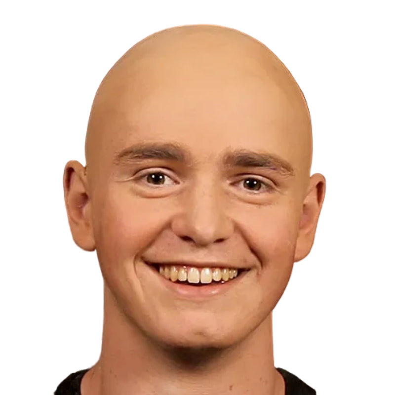 Glatzenperücke Profi Latex