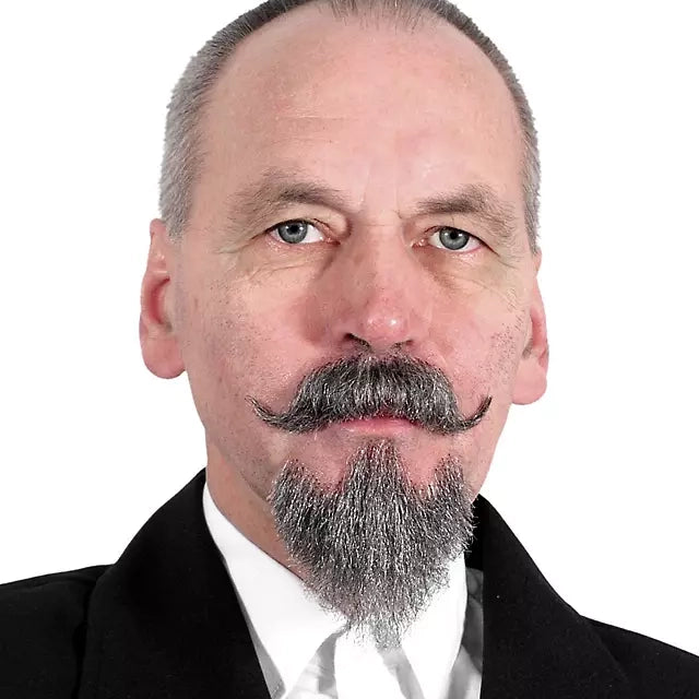 Echthaar Bartset Van Dyke | braun